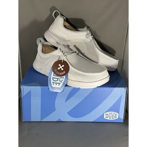 Hey Dude Wendy Hey20 Mesh Womens 9 White Casual New With Tags